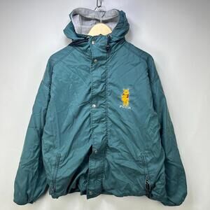 Vintage 90s Disney Winnie the Pooh Windbreaker Jacket Large